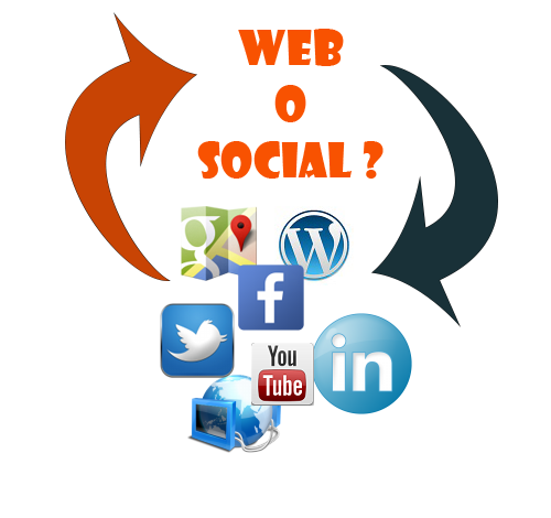 web o social